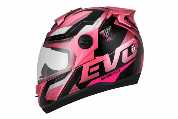 Capacete Fechado Pro Tork Evolution 788 G8 EVO Brilhante Pink